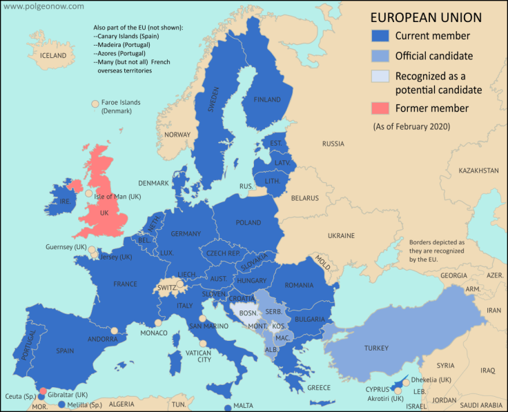 map-of-european-union-countries-2020-post-brexit